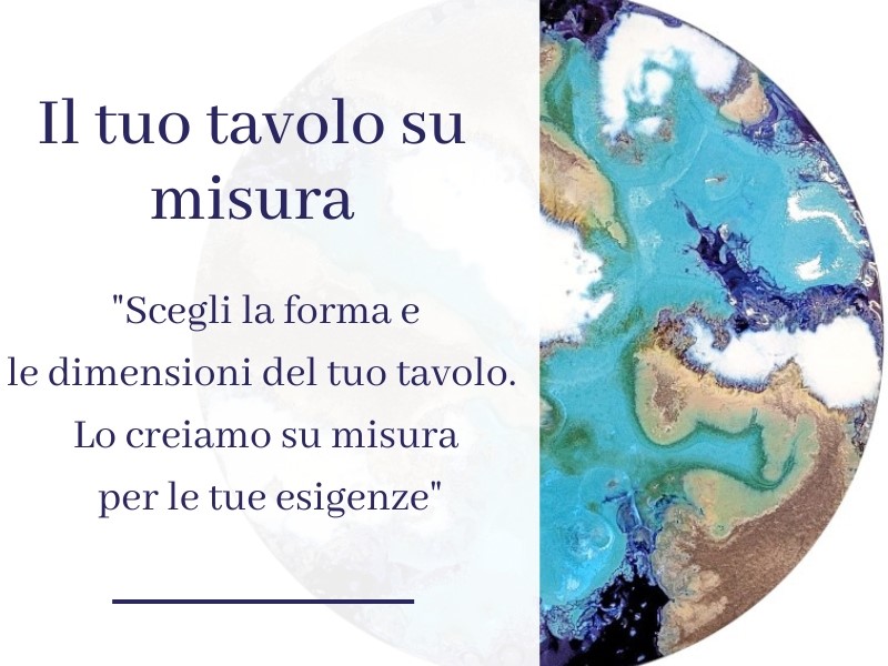 tavolo Laguna Blu Ficola